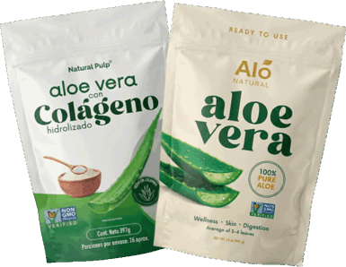 Aloe Vera Colageno Hidrolizado Pulpa Natural Colombia