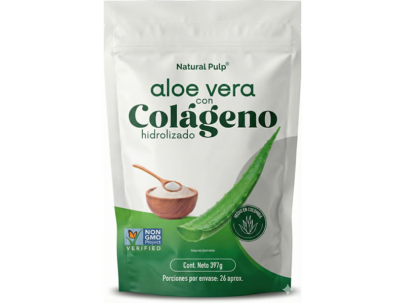 Venta de Aloe Vera Colágeno Hidrolizado Pulpa Natural en Colombia