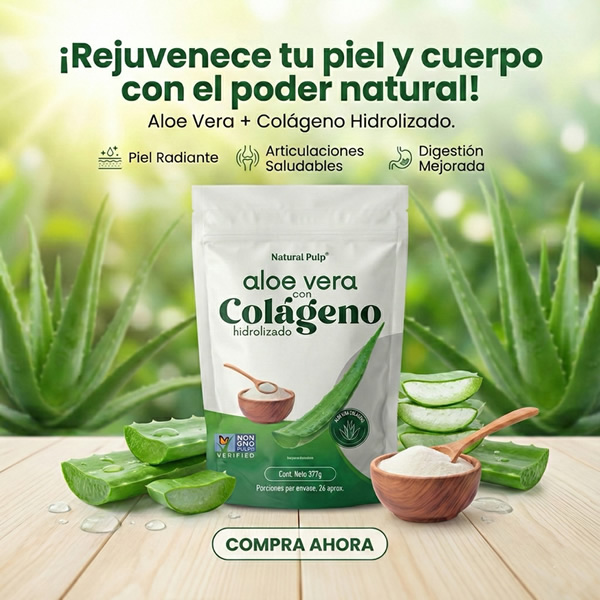 Aloe Vera con Colágeno Hidrolizado