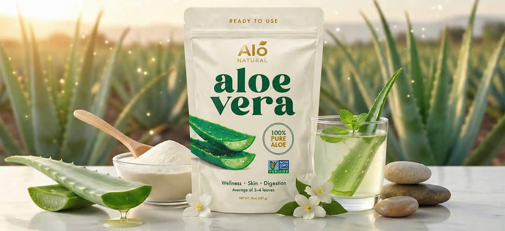 Pulpa de Aloe vera natural