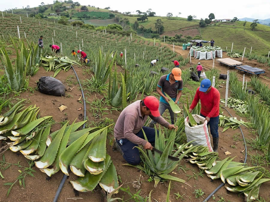 Calidad de Sabila o Aloe Vera Colombiano